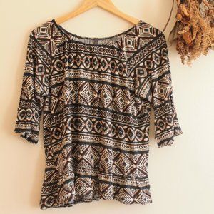 Tribal Pattern Top